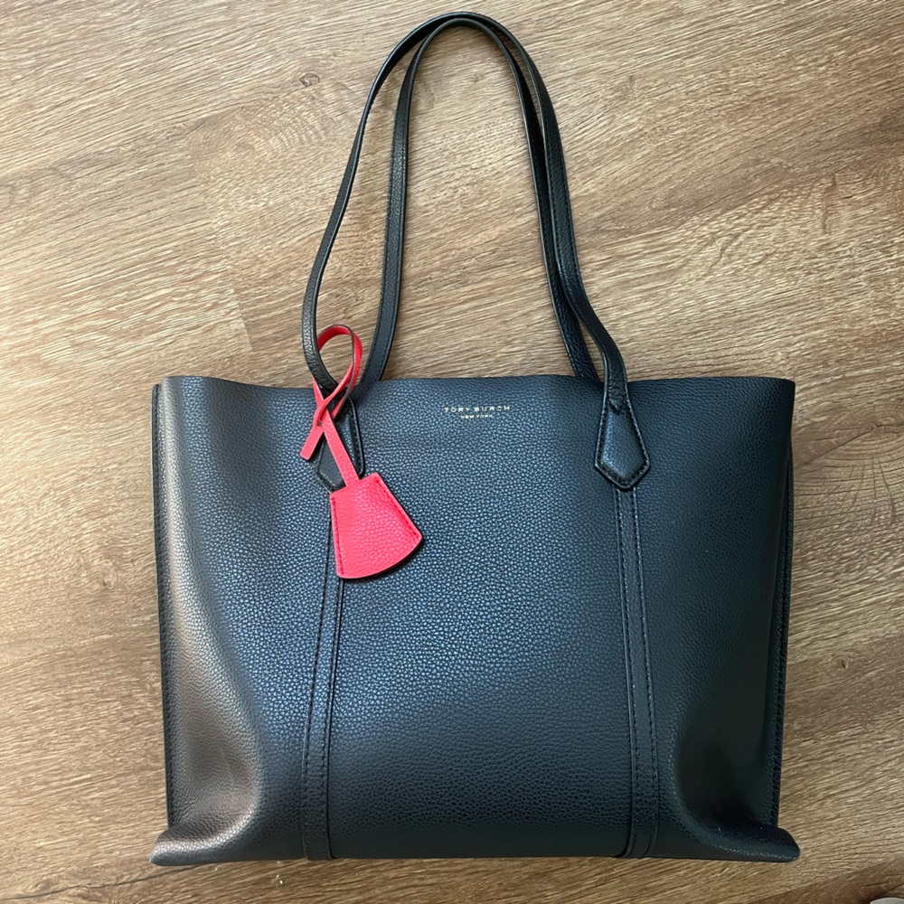 Barely used Tory Burch Perry triple compartment tote